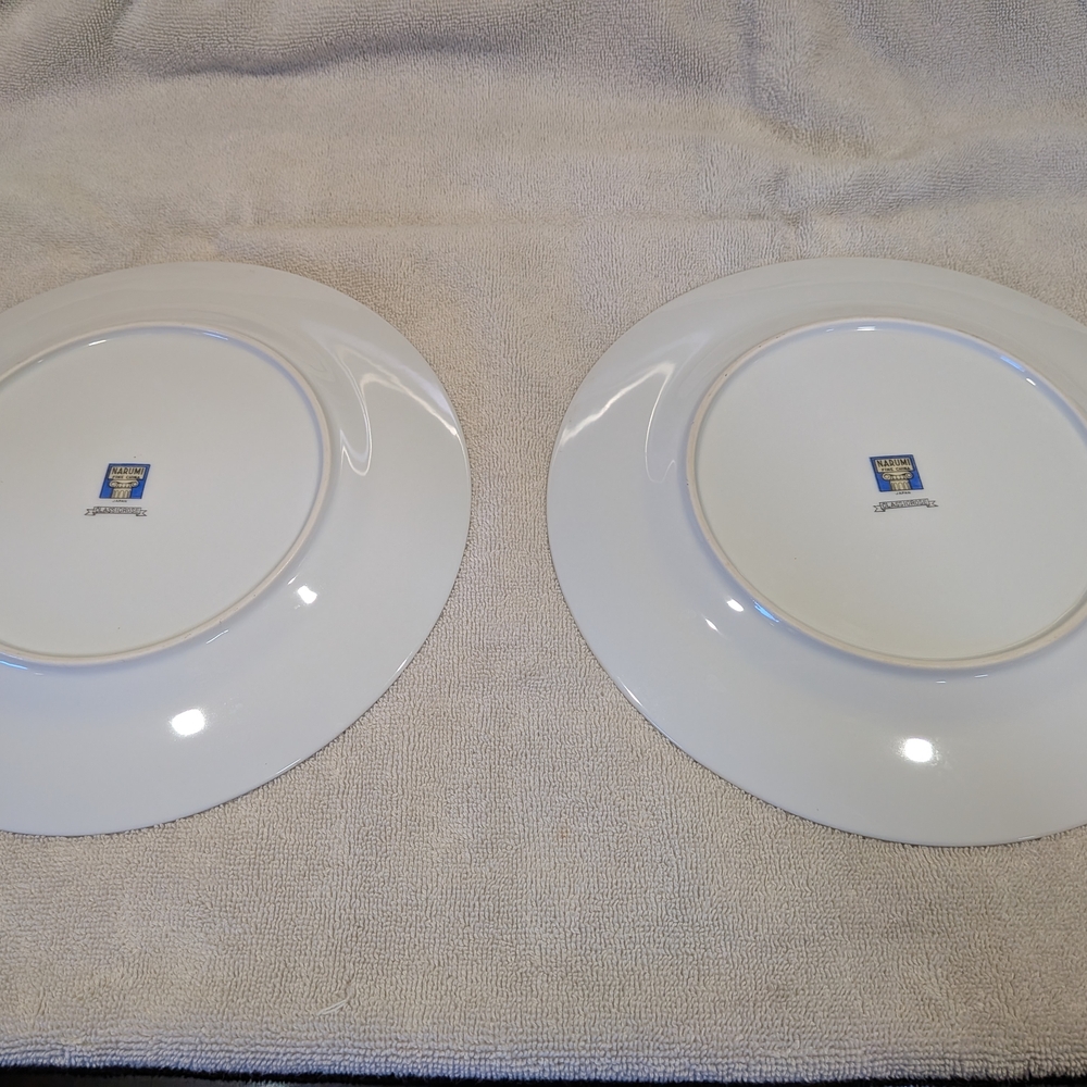 Narumi Fine China Plates Qty 2; Classic Rose 5226 Vintage - Picture 7 of 10